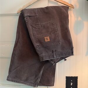 Brown Carhartt Work Pants